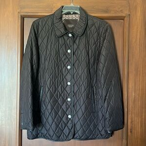 Coach “Mahogany” Dark Brown Classic Quilted Jacket